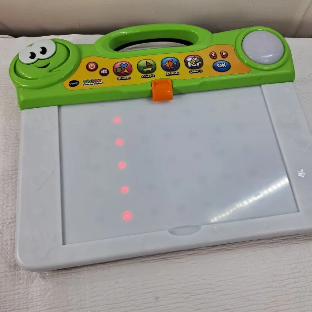 Vtech Digiart Color by Lights Light Up Board kids drawing tracing tablet art toy